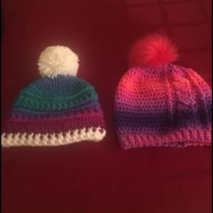 Handmade toddler hats